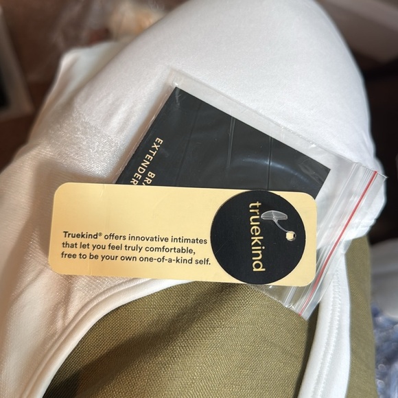 Truekind White Bra Women 4XL with Extender - Picture 8 of 8